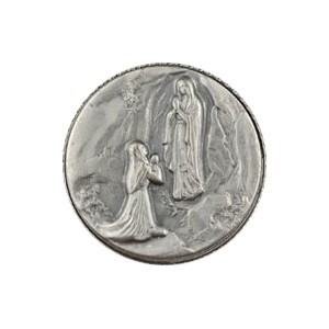 Médaille apparition de Lourdes 25mm