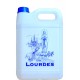 Bidon de 750 millilitres plastique d'eau de Lourdes.