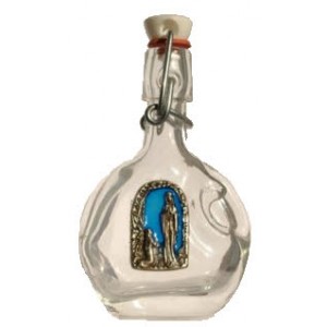 Bottiglia BASQUAISE con l'acqua di Lourdes.﻿