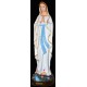 Jolie Vierge de Lourdes résine 60cm